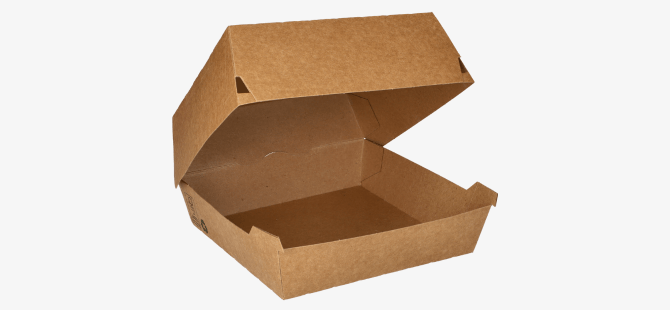 Take away boxes van karton