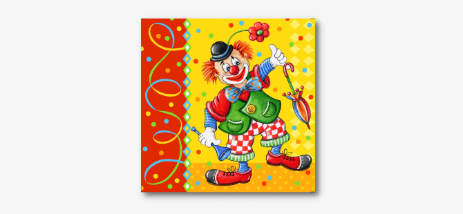 Feestpakket "Clown"