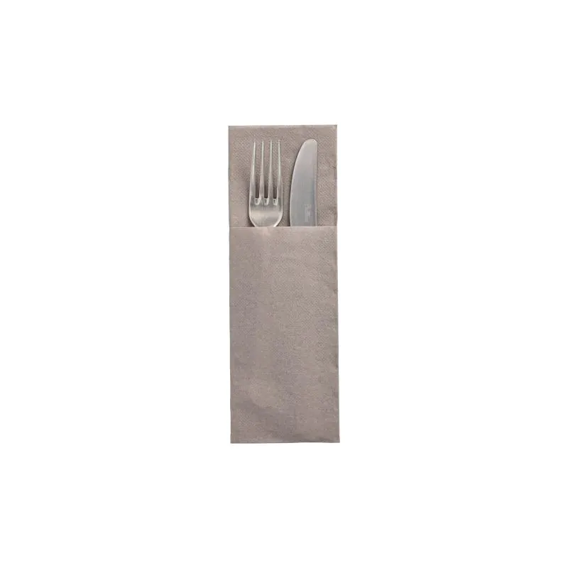 Bestecktaschen "DAILY Collection" 48 x 30 cm grau - Bild 1
