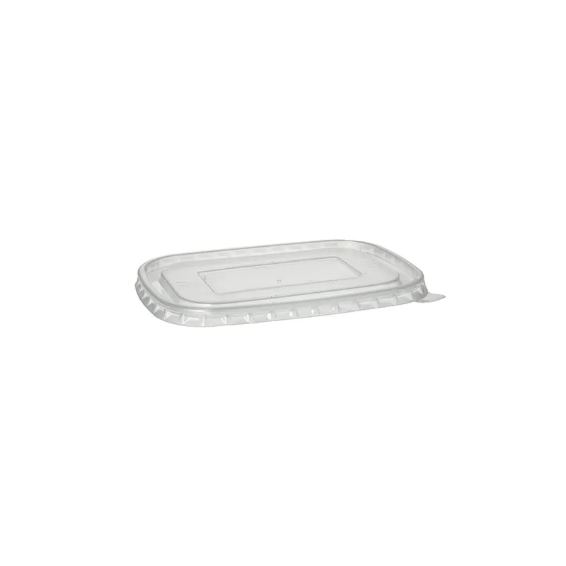 Deckel für Verpackungsbecher, PP, rechteckig 2 x 17,3 x 12,3 cm, transparent - Bild 1 Deckel für Verpackungsbecher, PP, rechteckig 2 x 17,3 x 12,3 cm, transparent - Bild 1