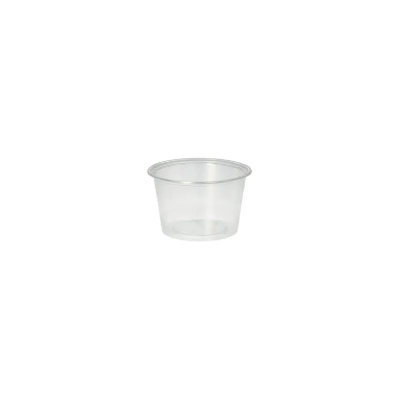 Dressingbecher, PP rund 100 ml Ø 7,1 cm · 4,3 cm transparent - Bild 1 Dressingbecher, PP rund 100 ml Ø 7,1 cm · 4,3 cm transparent - Bild 1