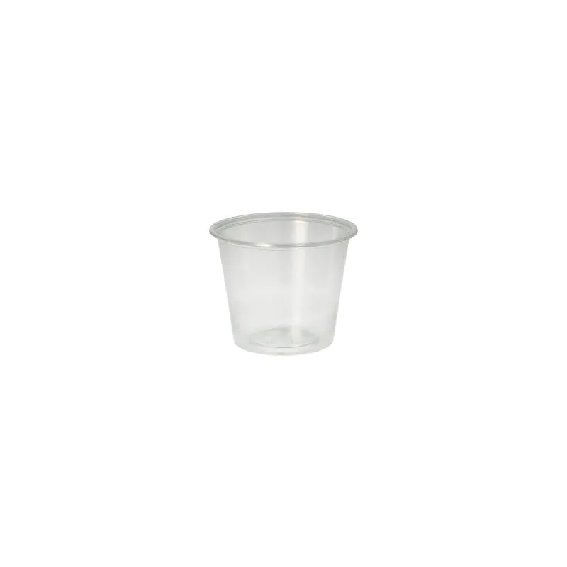 Dressingbecher, PP rund 125 ml Ø 7,1 cm · 5,7 cm transparent - Bild 1
