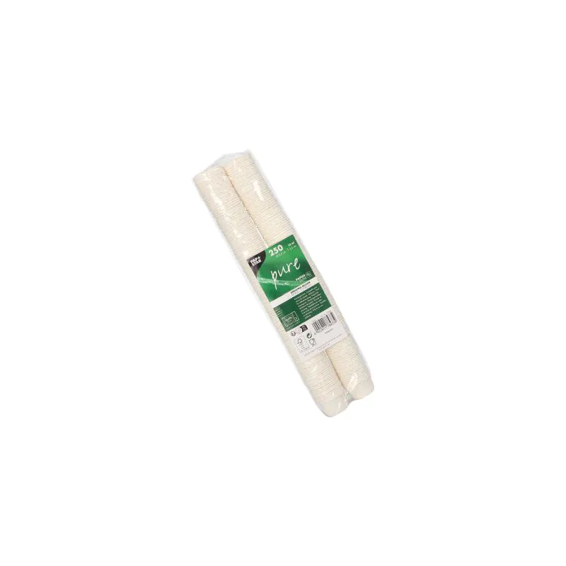 Dressingbecher aus Papier "pure" 10 ml Ø 3,5 cm · 2,2 cm weiss - Bild 2