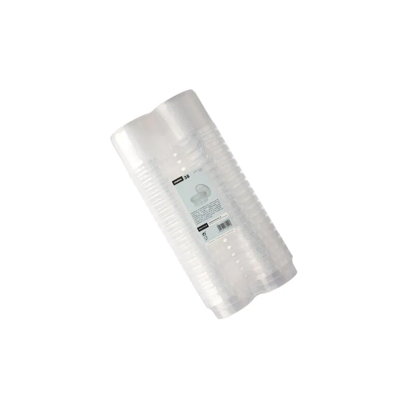 Feinkostbecher, PP rund 180 ml Ø 9,5 cm · 4,5 cm transparent mit Originalitätsverschluss - Bild 2