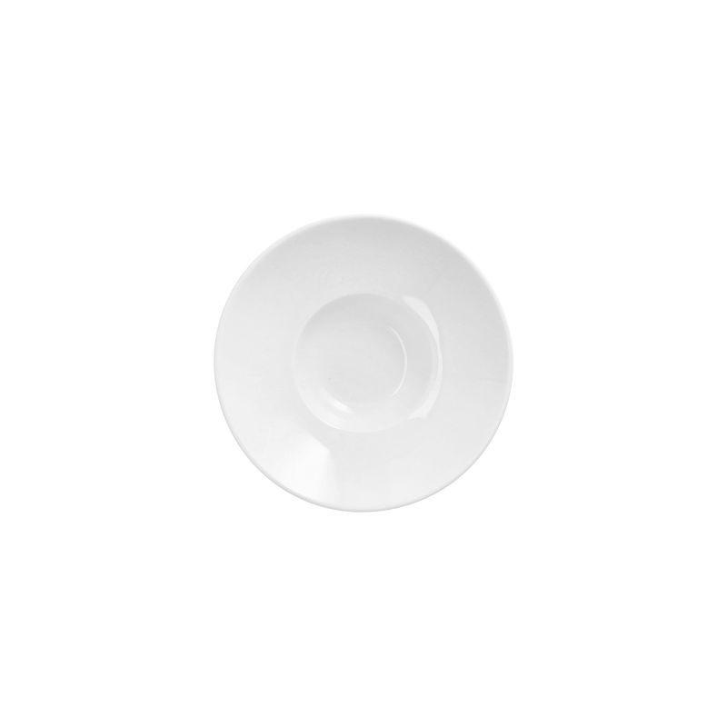Fingerfood-Teller aus Porzellan, rund Ø 14,5 cm · 3,7 cm weiss "Evidence" - Bild 1 Fingerfood-Teller aus Porzellan, rund Ø 14,5 cm · 3,7 cm weiss "Evidence" - Bild 1