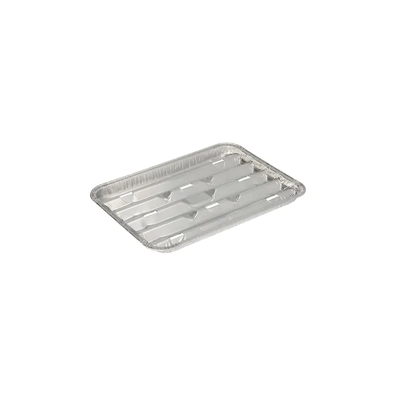 Grillschalen aus Alu eckig 22,7 x 16,3 cm - Bild 3