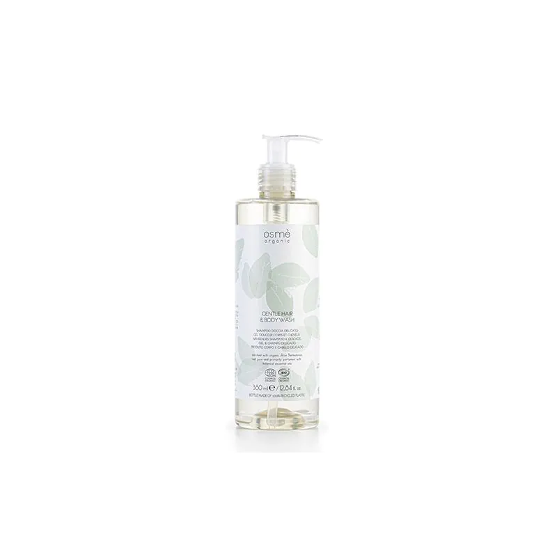 Haut&Haarshampoo "Osme" 380 ml transparent im Pumpspender - Bild 1