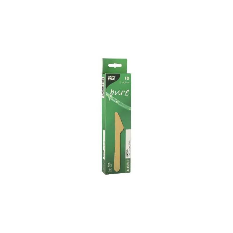 Holzmesser "pure" 16,5 cm natur - Bild 2