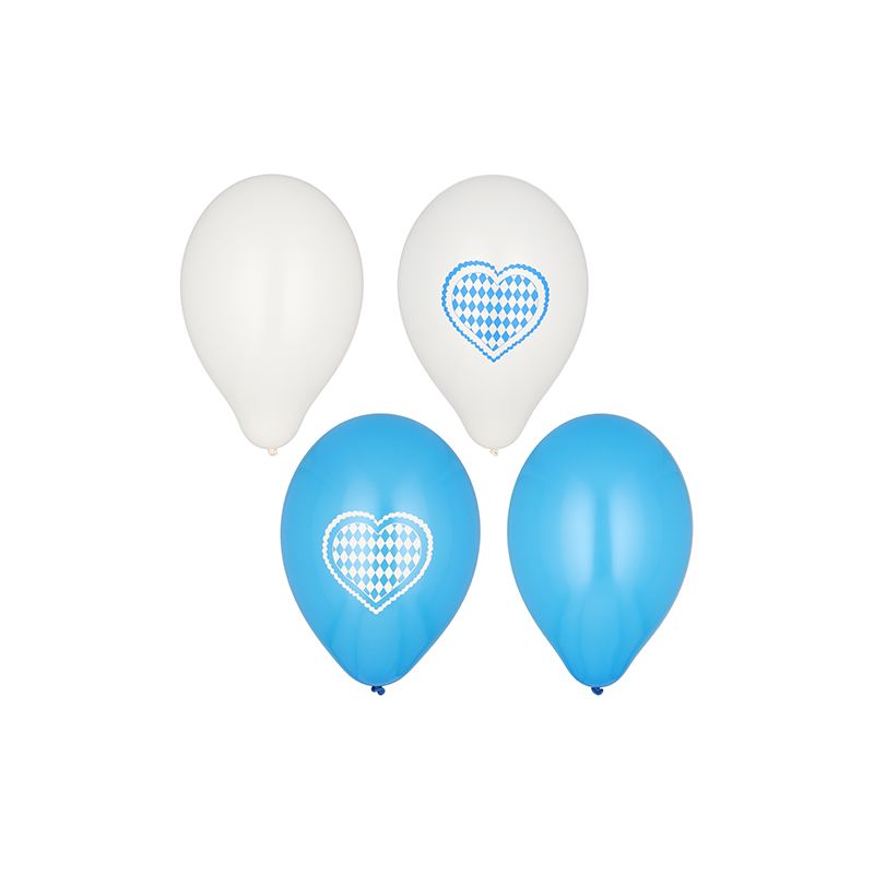 Luftballons Ø 25 cm farbig sortiert "Bayrisch Blau" - Bild 1 Luftballons Ø 25 cm farbig sortiert "Bayrisch Blau" - Bild 1