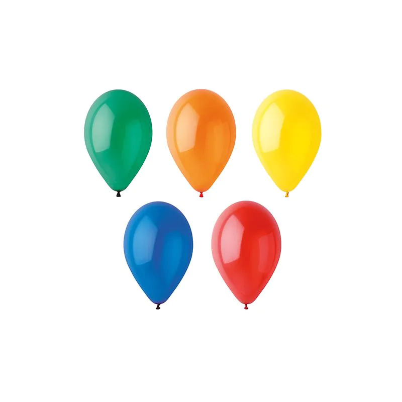 Luftballons Ø 25 cm farbig sortiert "Crystal" - Bild 1