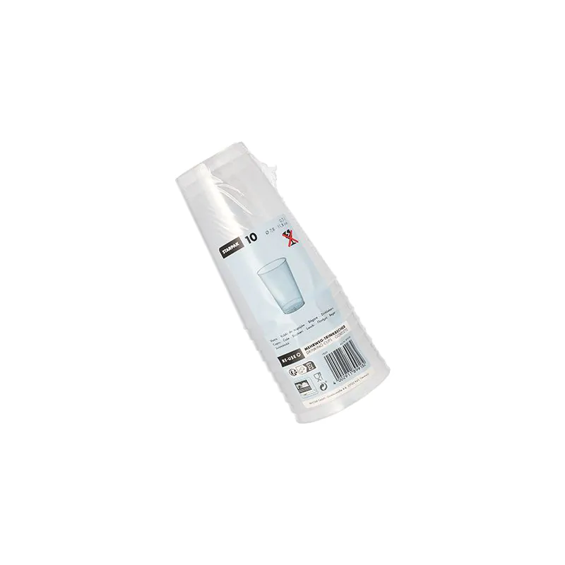Mehrweg-Plastikbecher PP 0,3 l Ø 7,8 cm · 11,8 cm unzerbrechlich - Bild 2