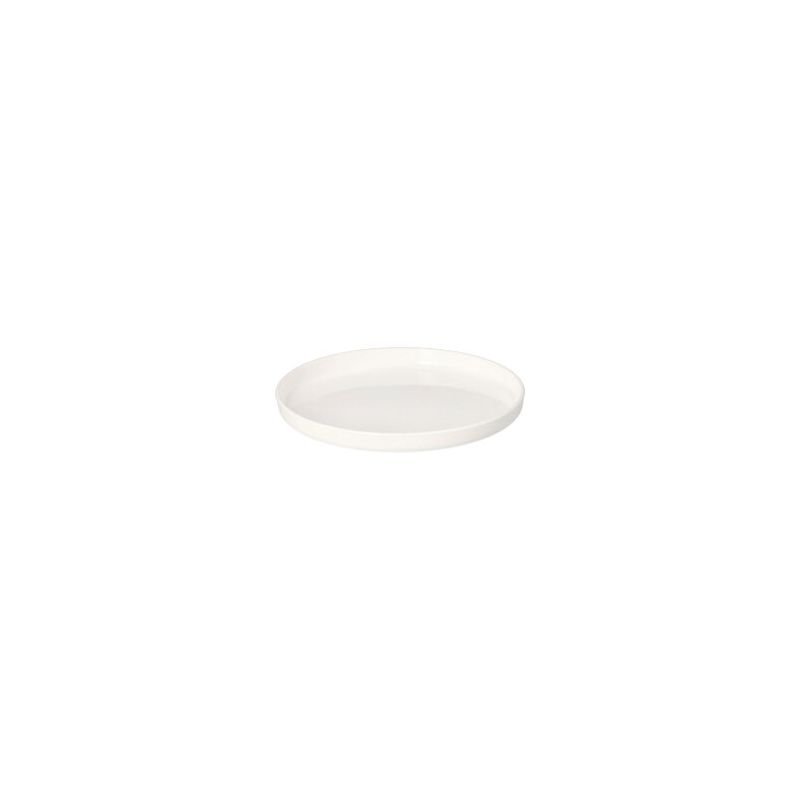 Mehrweg-Teller rund Ø 12 cm · 1,2 cm weiss "Cella" - Bild 1