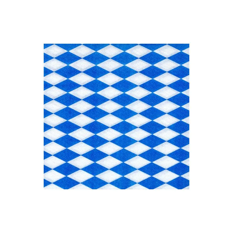 Motiv-Servietten, "Bayrisch Blau" 1-lagig 1/4-Falz 33 x 33 cm - Bild 1 Motiv-Servietten, "Bayrisch Blau" 1-lagig 1/4-Falz 33 x 33 cm - Bild 1