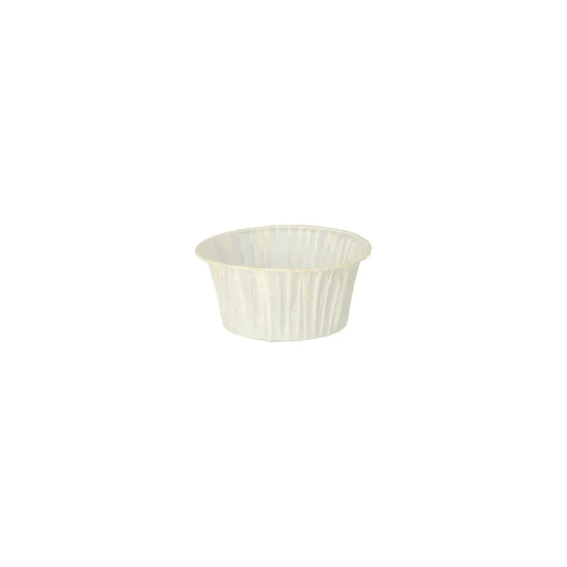 Muffins-Backförmchen Ø 5 cm · 3,2 cm weiss - Bild 1 Muffins-Backförmchen Ø 5 cm · 3,2 cm weiss - Bild 1