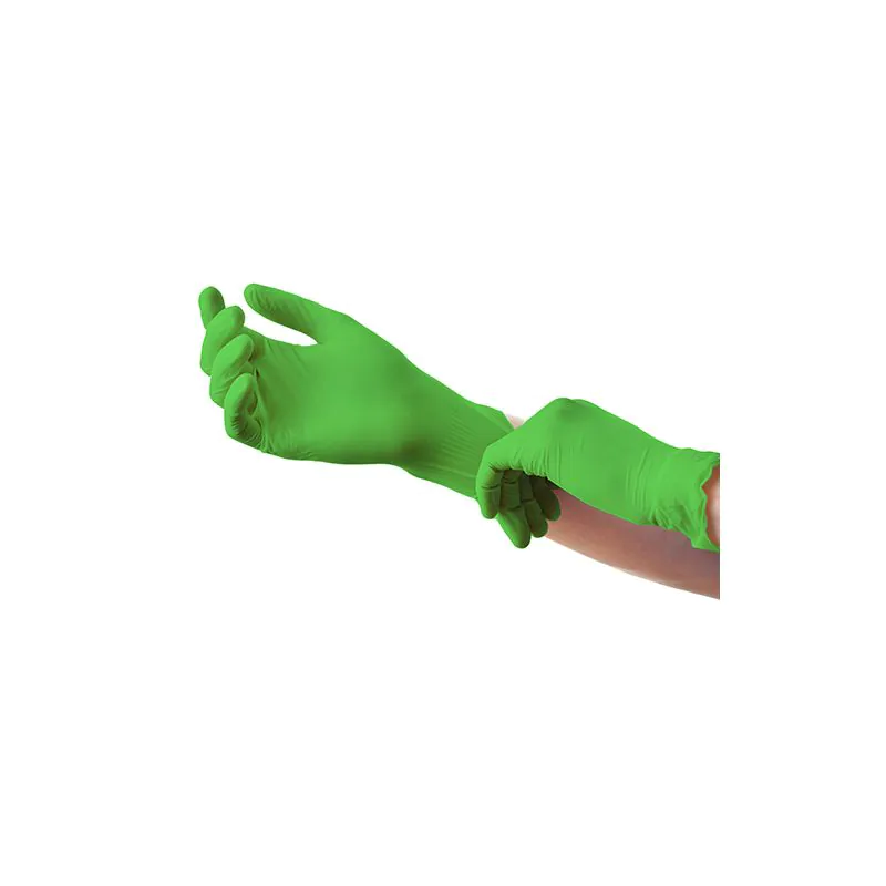 "Medi-Inn® Classic" Handschuhe, Nitril puderfrei apfelgrün "Nitril Apple Green" Größe M - Bild 2