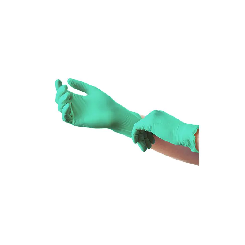 Nitril-Handschuhe, puderfrei grün"Nitril Green Plus" Größe S - Bild 2