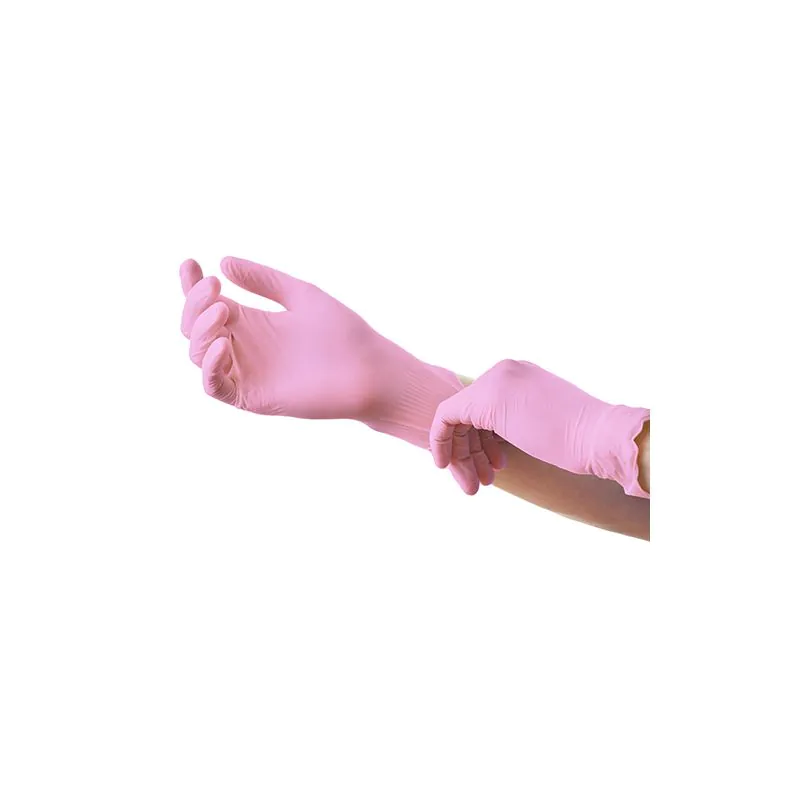"Medi-Inn® Classic" Handschuhe, Nitril puderfrei pink "Nitril Pink Plus" Größe M - Bild 2