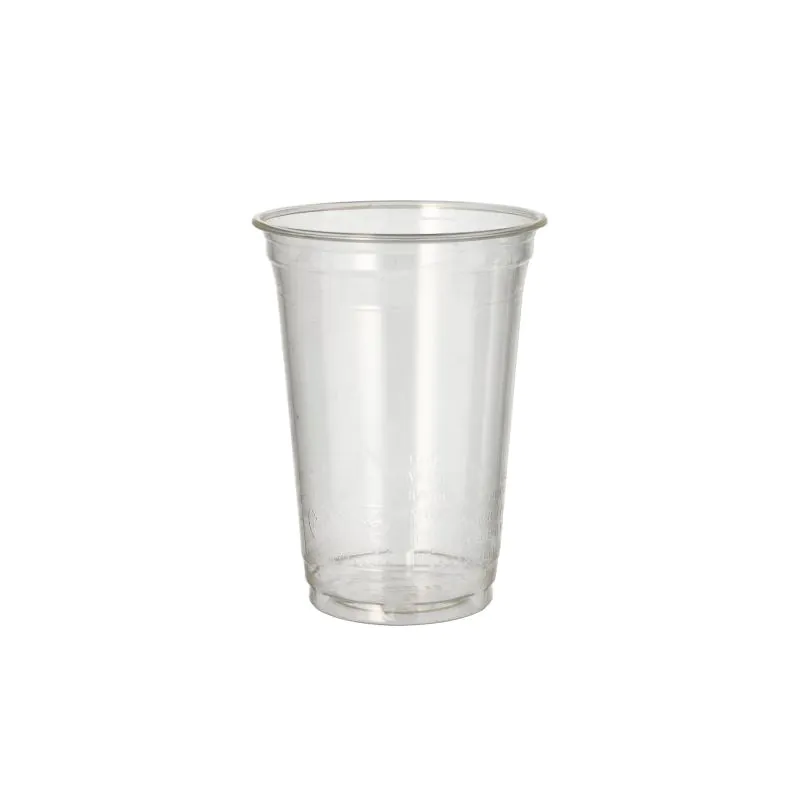 PLA-Becher, Kaltgetränkebecher, "pure" 0,4 l glasklar - Bild 1