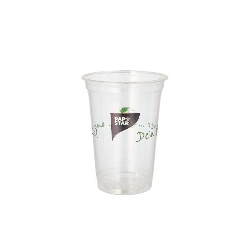 PLA-Kaltgetränkebecher 0,4 l "Becher aus Mais" - Bild 1 PLA-Kaltgetränkebecher 0,4 l "Becher aus Mais" - Bild 1