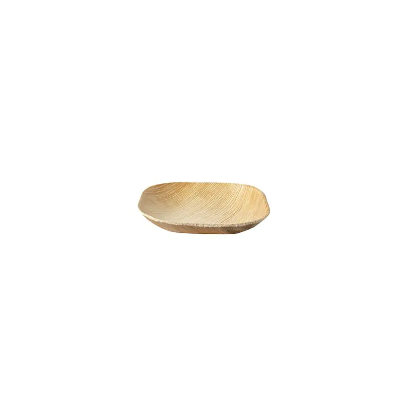 Palmblatt Teller, eckig "pure", 10 x 10 cm - Bild 3