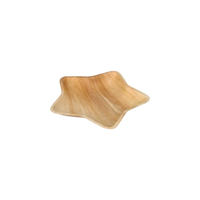 Palmblatt Teller "pure", Sternform 22,3 x 20 cm - Bild 3
