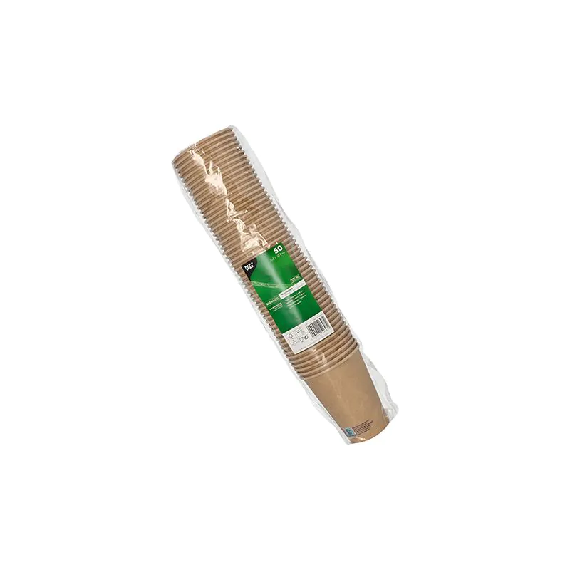 Pappbecher 0,3 l Ø 9 cm · 11 cm braun - Bild 2
