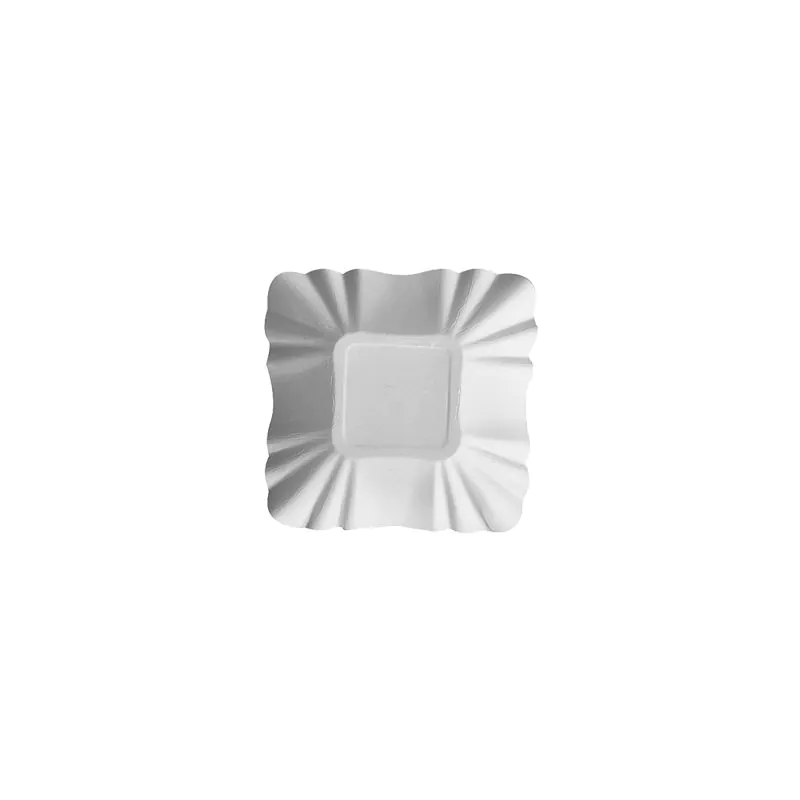 Pappschalen eckig "pure" 9 x 9 x 3 cm weiss - Bild 1 Pappschalen eckig "pure" 9 x 9 x 3 cm weiss - Bild 1