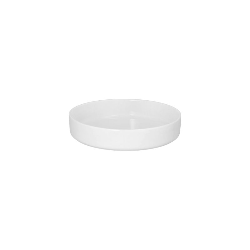 Schale aus Porzellan rund, 550 ml Ø 18 cm · 3,5 cm weiss "Ano" - Bild 1