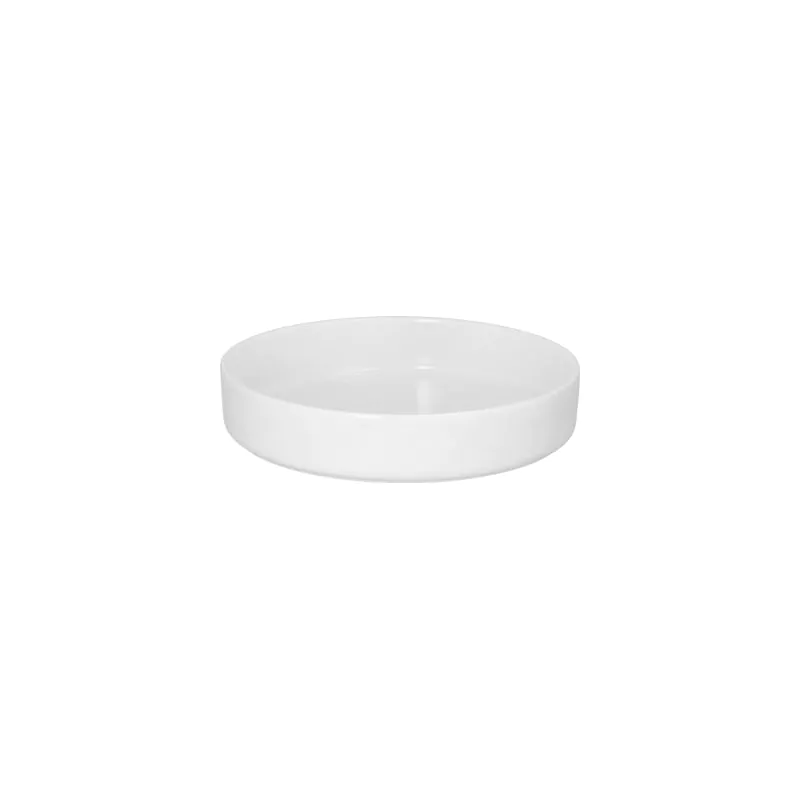 Schale aus Porzellan rund, 550 ml Ø 18 cm · 3,5 cm weiss "Ano" - Bild 1