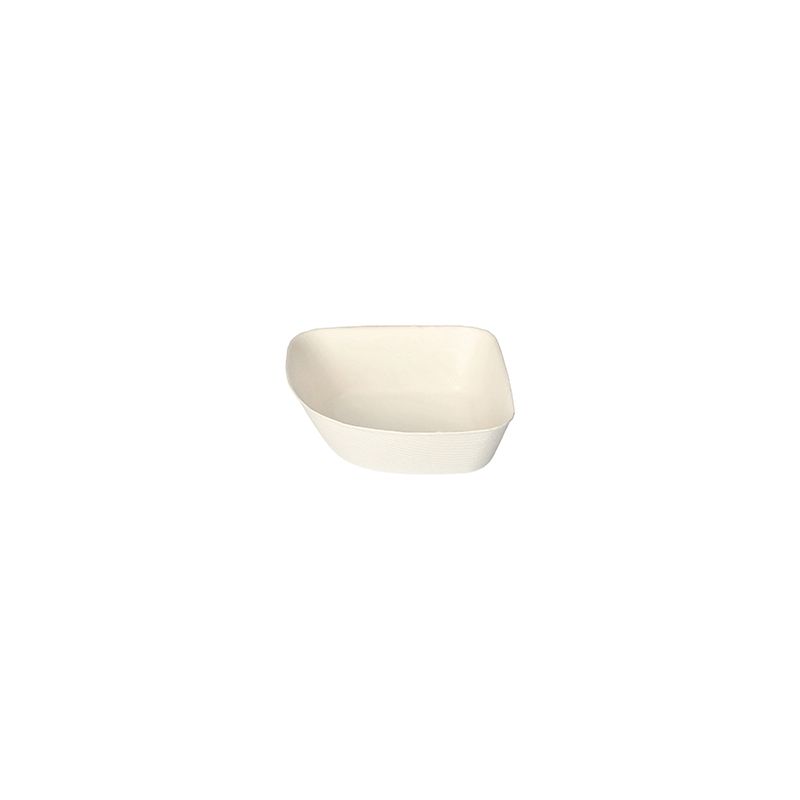 Schalen aus Zuckerrohr "pure" 10 x 10 cm weiss "Belle Vie, Ligne Carrée" - Bild 1 Schalen aus Zuckerrohr "pure" 10 x 10 cm weiss "Belle Vie, Ligne Carrée" - Bild 1