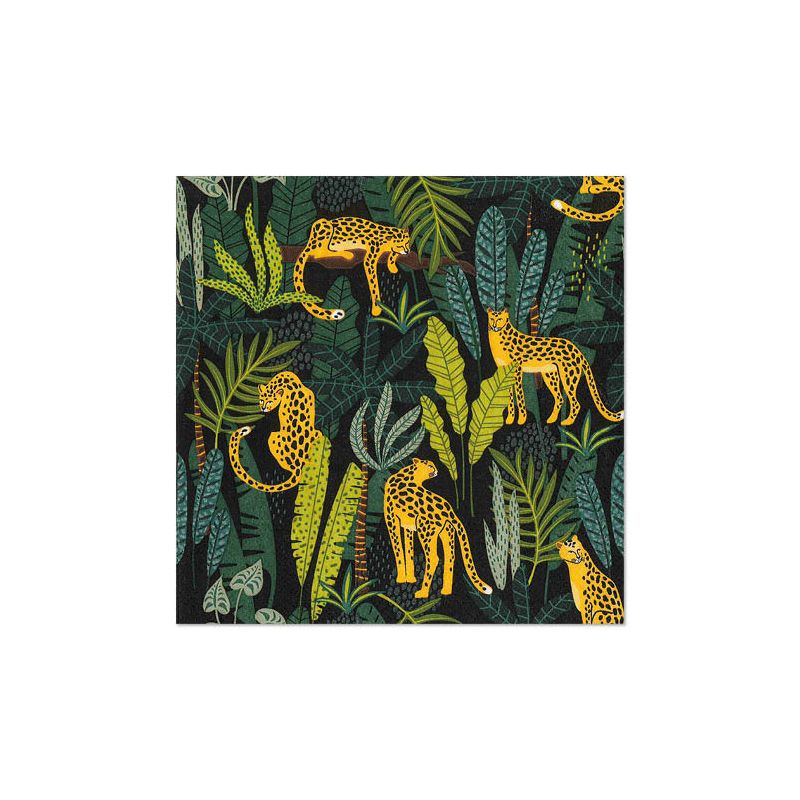 Servietten, 3-lagig 1/4-Falz 33 x 33 cm "Leopard" - Bild 1 Servietten, 3-lagig 1/4-Falz 33 x 33 cm "Leopard" - Bild 1