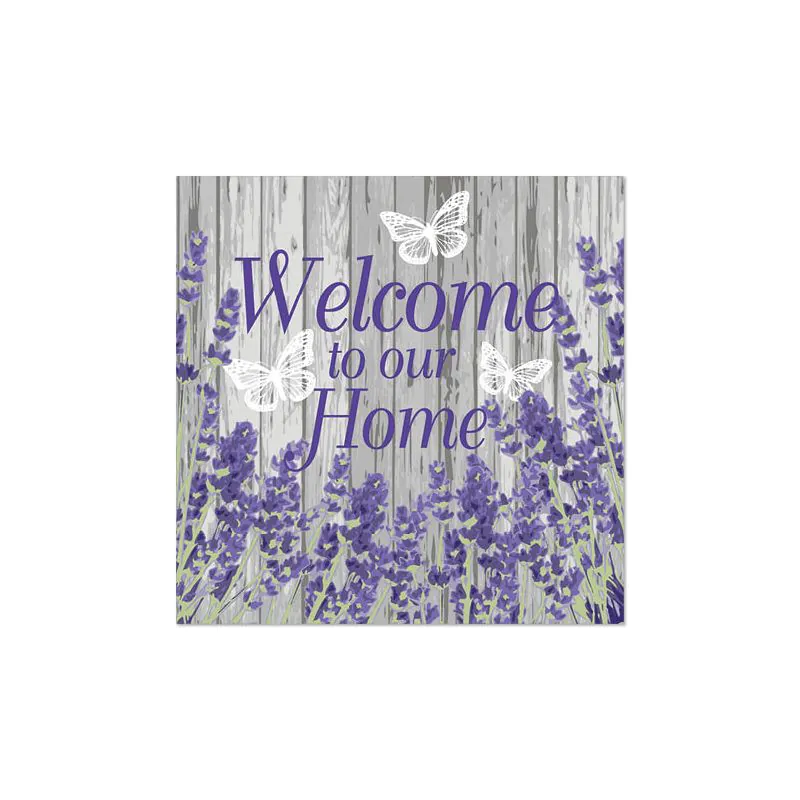 Servietten, 3-lagig 1/4-Falz 33 x 33 cm "Welcome" - Bild 1 Servietten, 3-lagig 1/4-Falz 33 x 33 cm "Welcome" - Bild 1
