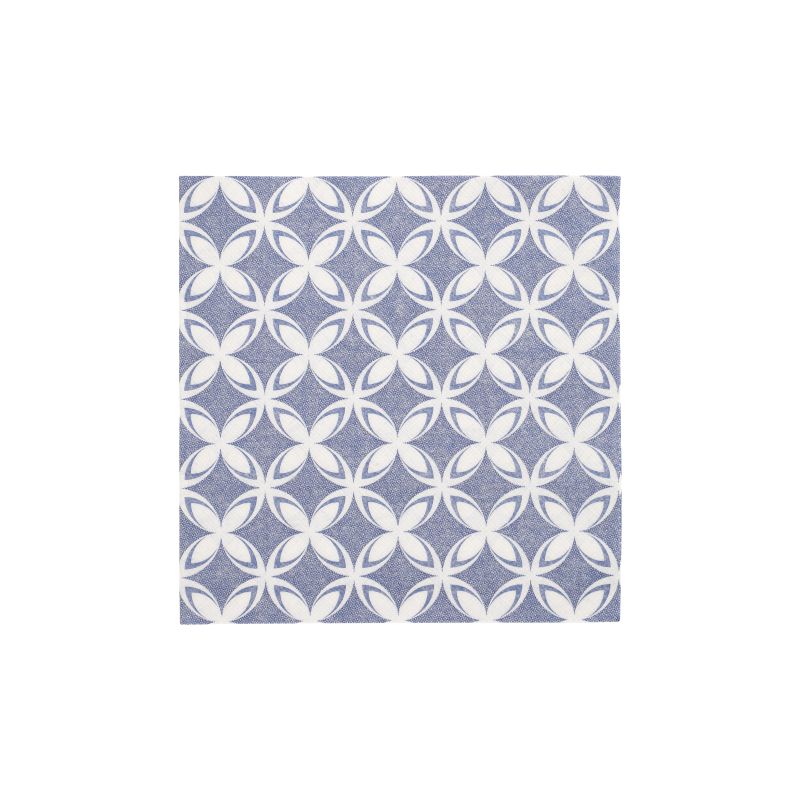 Servietten "ROYAL Collection" 1/4-Falz 40 x 40 cm "Delft" - Bild 1