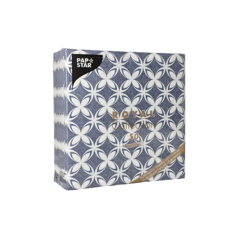 Servietten "ROYAL Collection" 1/4-Falz 40 x 40 cm "Delft" - Bild 3