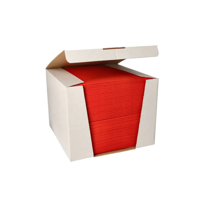 Servietten "ROYAL Collection" 1/4-Falz 40 x 40 cm rot - Bild 1