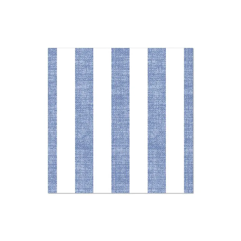 Servietten, blau, "ROYAL Collection", 1/4-Falz, 40 x 40 cm, "Lines" - Bild 1