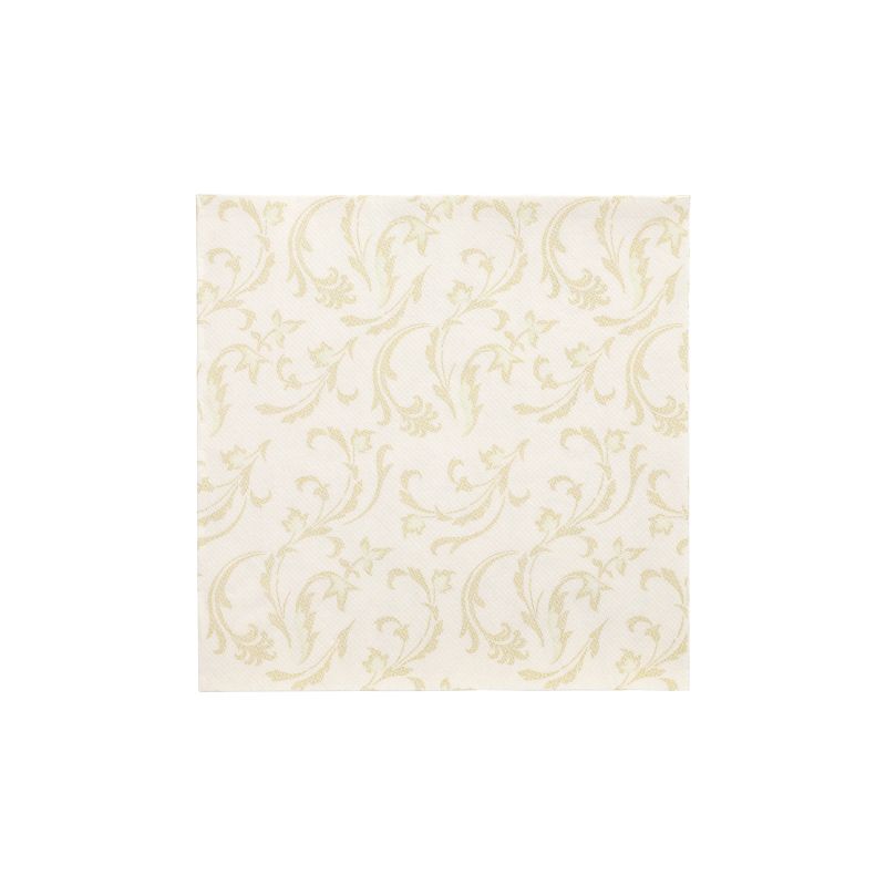 Servietten, champagner "ROYAL Collection" 1/4-Falz 40 x 40 cm "Damascato" - Bild 1 Servietten, champagner "ROYAL Collection" 1/4-Falz 40 x 40 cm "Damascato" - Bild 1