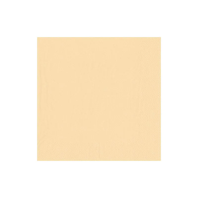 Servietten, creme 2-lagig 1/4-Falz 40 x 40 cm - Bild 2