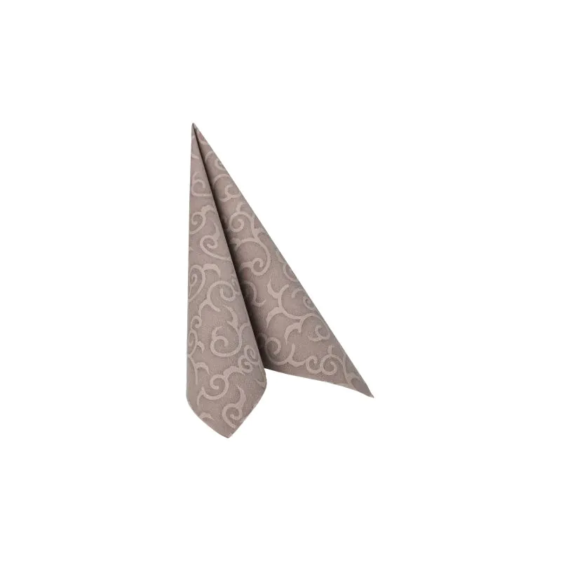 Servietten, grau "ROYAL Collection" 1/4-Falz 40 x 40 cm "Casali" - Bild 2
