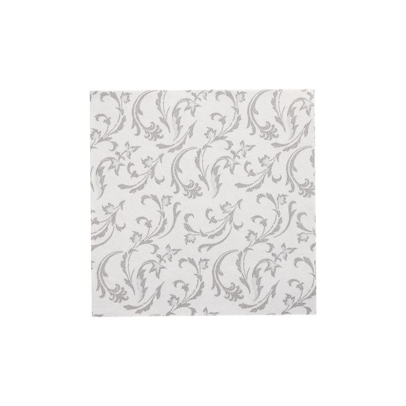 Servietten, grau "ROYAL Collection" 1/4-Falz 40 x 40 cm "Damascato" - Bild 1 Servietten, grau "ROYAL Collection" 1/4-Falz 40 x 40 cm "Damascato" - Bild 1