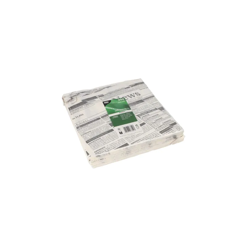 Spitztüten, Pergamentersatz, fettdicht, Füllinhalt 250 g, gefädelt, 23 x 23 x 32,5 cm "Newsprint" - Bild 3