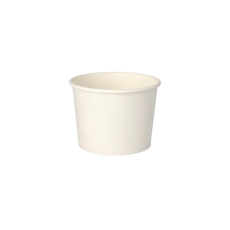 Suppenbecher "To Go", Pappe rund 500 ml Ø 11 cm · 8,3 cm weiss - Bild 1