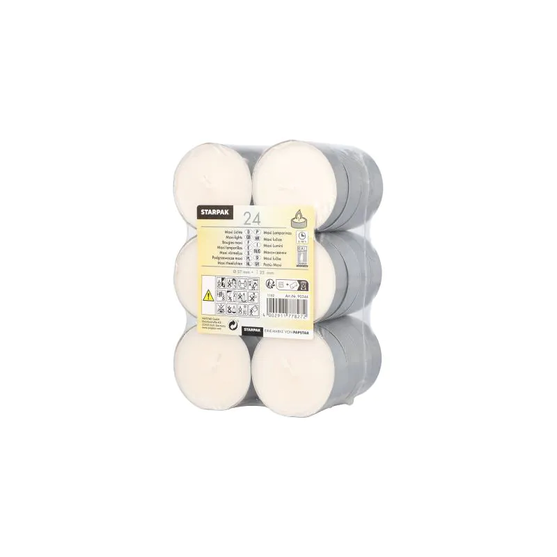 Teelichter groß Ø 57 mm · 22 mm weiss - Bild 1 Teelichter groß Ø 57 mm · 22 mm weiss - Bild 1