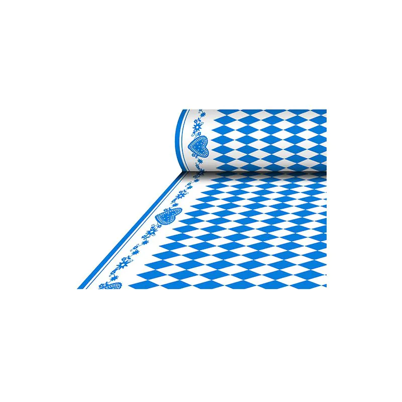 Tischdecke aus Airlaid, stoffähnlich, 25 x 1,18 m "Bayrisch Blau" - Bild 1 Tischdecke aus Airlaid, stoffähnlich, 25 x 1,18 m "Bayrisch Blau" - Bild 1