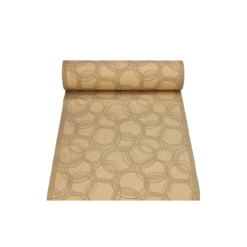 Tischläufer, PV-Tissue "ROYAL Collection" 24 m x 40 cm sand "Bubbles" - Bild 1 Tischläufer, PV-Tissue "ROYAL Collection" 24 m x 40 cm sand "Bubbles" - Bild 1