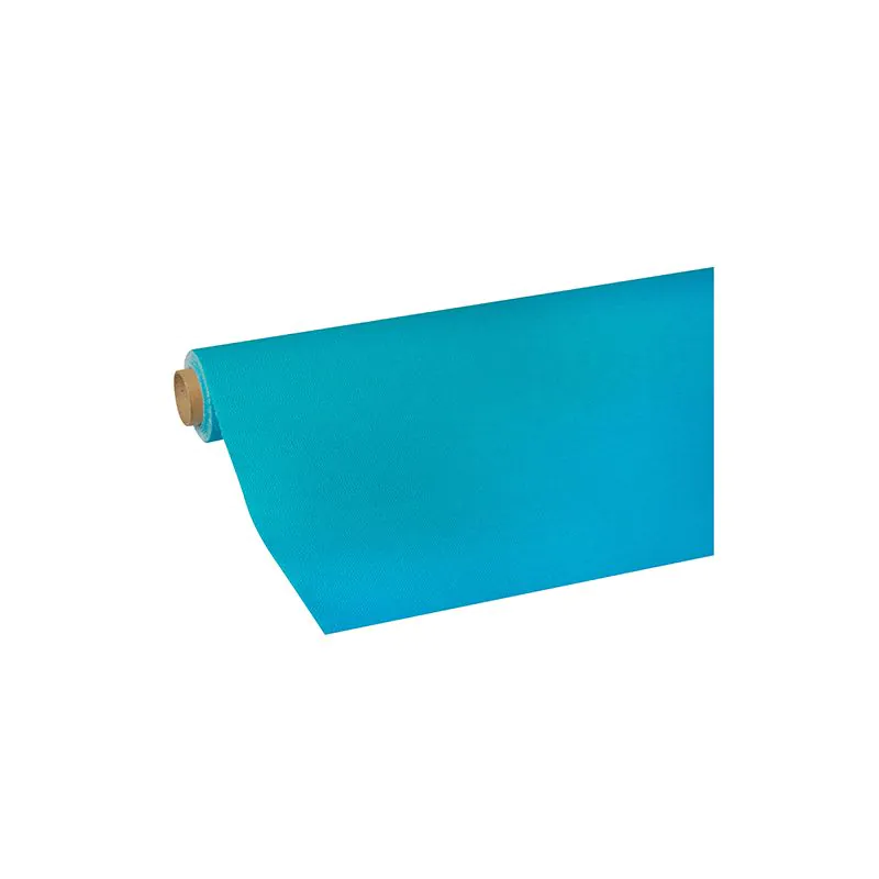 Tissue Tischdecke, türkis "ROYAL Collection" 5 x 1,18 m - Bild 1