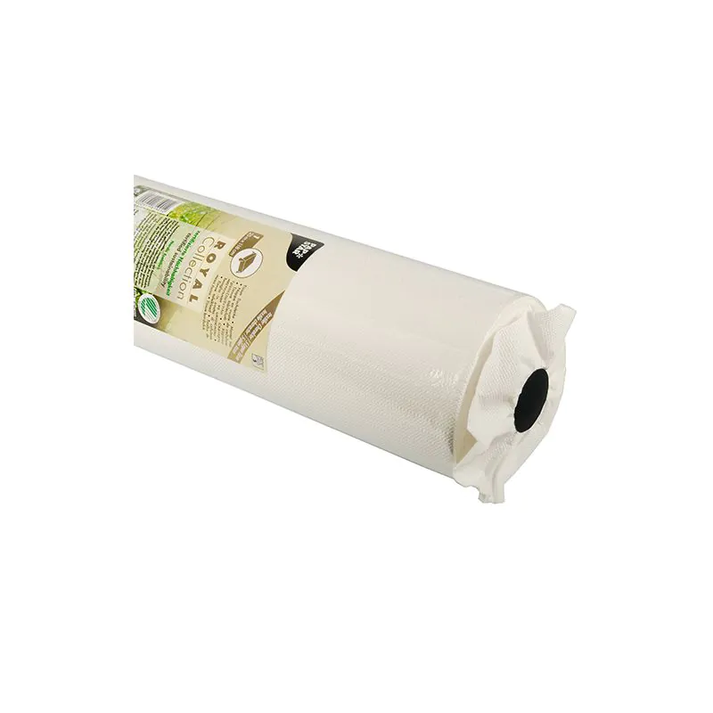 Tissue Tischdecke, weiss "ROYAL Collection" 25 x 1,18 m - Bild 2