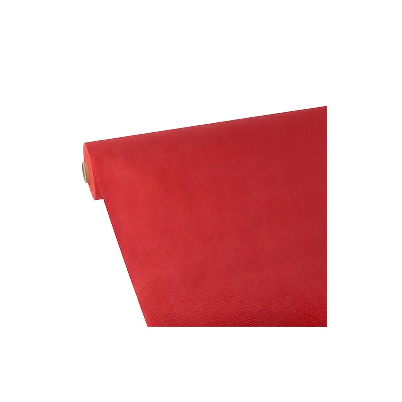 Vlies Tischdecke, rot "soft selection" 25 x 1,18 m - Bild 1