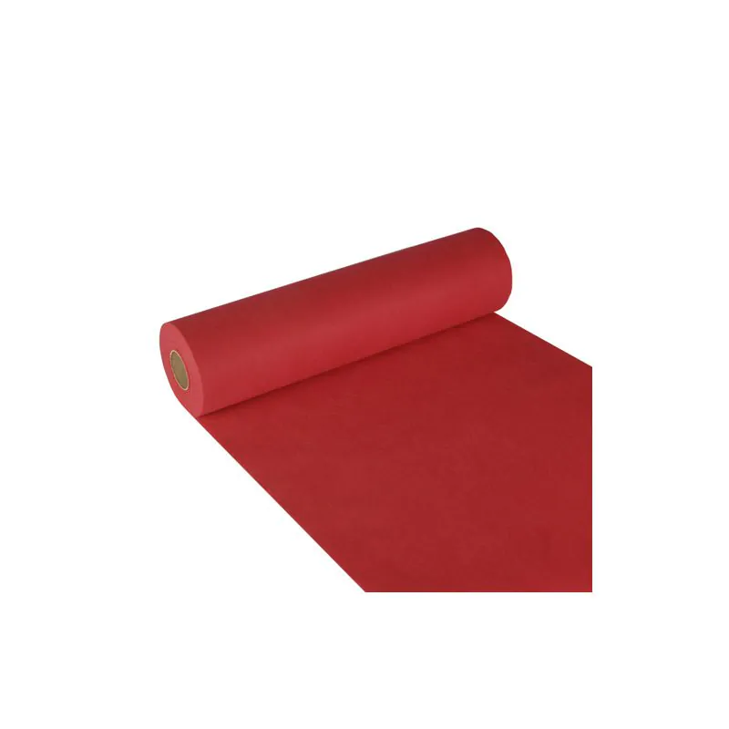 Vlies Tischläufer, rot "soft selection" 24 m x 40 cm - Bild 1