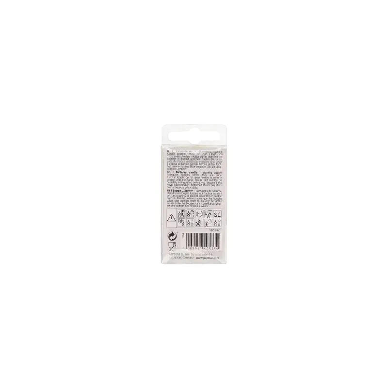 Zahlenkerzen Mini 6,8 cm gelb "7" - Bild 3